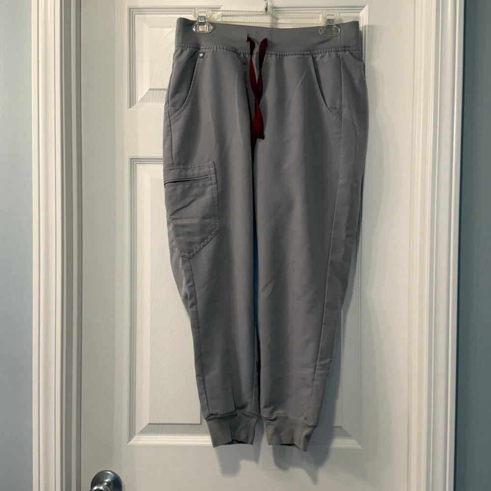 Figs Technical Collection Jogger Pants in Cement Gray
